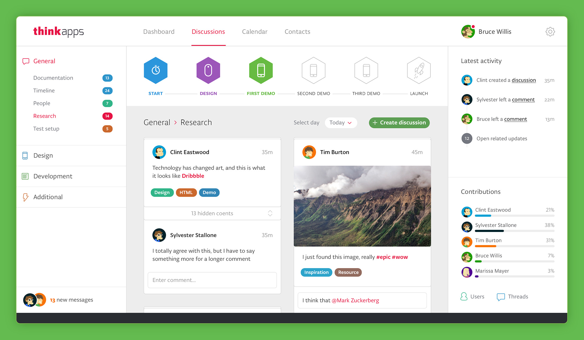 dashboard screenshot